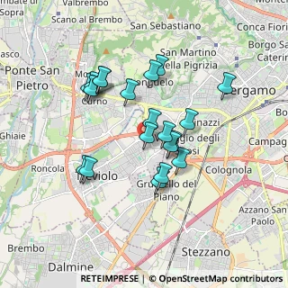 Mappa Via Madre Teresa di Calcutta, 24048 Treviolo BG, Italia (1.5115)