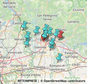 Mappa Via Madre Teresa di Calcutta, 24048 Treviolo BG, Italia (8.51267)