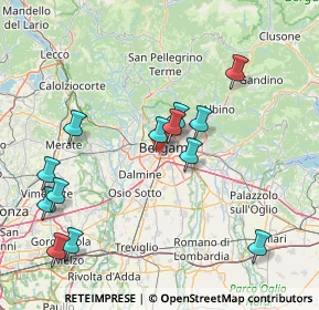 Mappa 24127 Bergamo BG, Italia (16.67846)