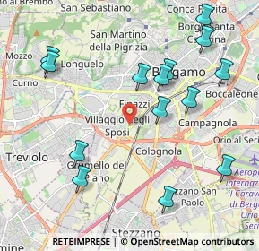 Mappa 24127 Bergamo BG, Italia (2.29929)