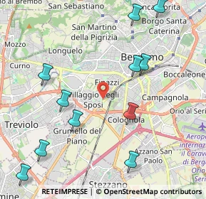 Mappa 24127 Bergamo BG, Italia (2.5)