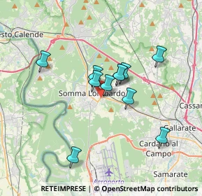 Mappa Via Galileo Galilei, 21019 Somma Lombardo VA, Italia (2.77545)