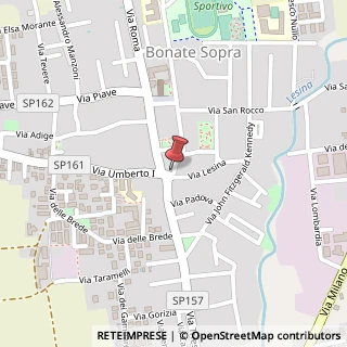 Mappa Via Guglielmo Marconi, 21, 24040 Bonate Sopra, Bergamo (Lombardia)
