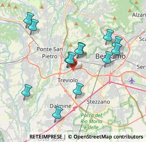 Mappa Via Generale C.A. Dalla Chiesa 13 Building, 24048 Treviolo BG, Italia (3.72)