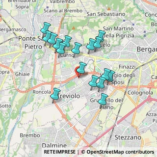 Mappa Via Generale C.A. Dalla Chiesa 13 Building, 24048 Treviolo BG, Italia (1.67235)