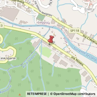 Mappa Via Noveis, 55, 13867 Pray, Biella (Piemonte)