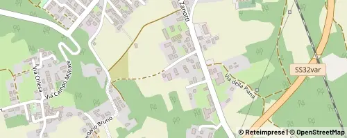 Mappa Borgo Ticino