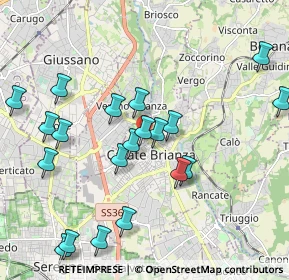 Mappa Via Rezzonico, 20841 Carate Brianza MB, Italia (2.1585)