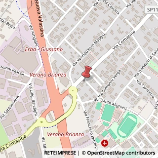 Mappa Via Giuseppe Parini, 2, 20843 Verano Brianza MB, Italia, 20843 Verano Brianza, Monza e Brianza (Lombardia)
