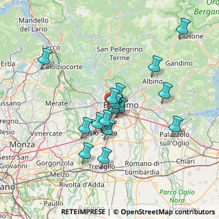 Mappa Via Grazia Deledda, 24048 Treviolo BG, Italia (12.34188)