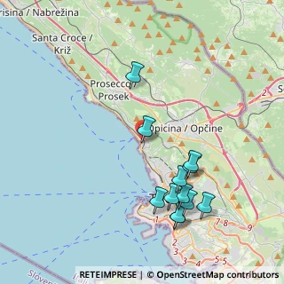 Mappa Via del Cerreto, 34136 Trieste TS, Italia (4.18)