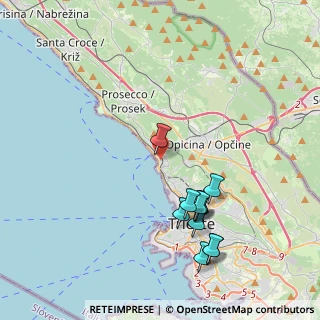 Mappa Via del Cerreto, 34136 Trieste TS, Italia (4.18)