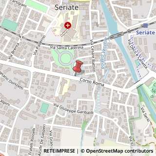 Mappa Via Roma, 35, 24068 Seriate, Bergamo (Lombardia)