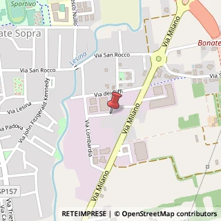 Mappa Via Lombardia, 11, 24040 Bonate Sopra, Bergamo (Lombardia)