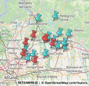 Mappa Via Rivierasca dell'Adda, 24030 Solza BG, Italia (12.05947)