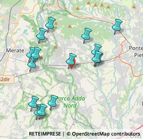 Mappa Via Rivierasca dell'Adda, 24030 Solza BG, Italia (4.25667)