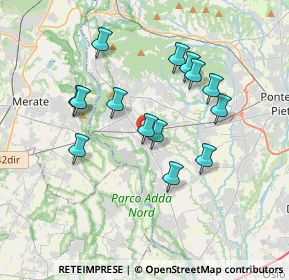 Mappa Via Rivierasca dell'Adda, 24030 Solza BG, Italia (3.24643)