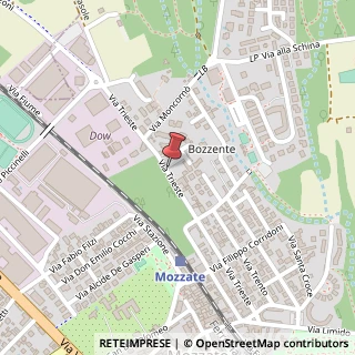 Mappa Via Trieste, 74, 22076 Mozzate, Como (Lombardia)