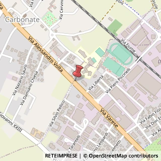 Mappa Via Varese, 1, 22076 Mozzate, Como (Lombardia)