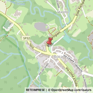 Mappa Viale Partigiani, 5, 28010 Boca, Novara (Piemonte)