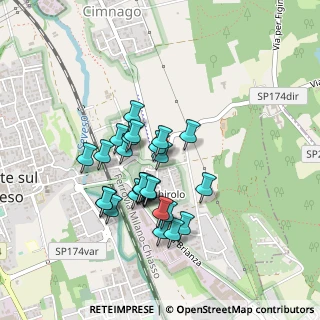 Mappa Via Monte Rosa, 20823 Lentate sul Seveso MB, Italia (0.35714)