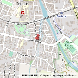 Mappa Via Cesare Battisti, 86, 24068 Seriate, Bergamo (Lombardia)