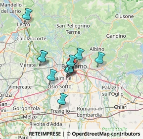 Mappa Parco Bergamo Ovest, 24127 Bergamo BG, Italia (10.17273)