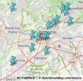 Mappa Parco Bergamo Ovest, 24127 Bergamo BG, Italia (4.1575)
