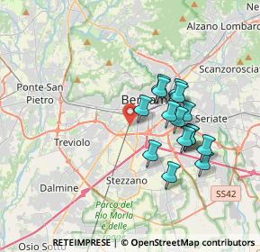 Mappa Parco Bergamo Ovest, 24127 Bergamo BG, Italia (3.04867)