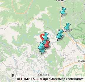 Mappa Frazione Gila, 13833 Portula BI, Italia (4.80727)