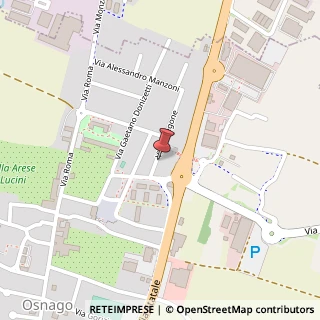 Mappa Via Resegone, 4, 23875 Arese, Milano (Lombardia)