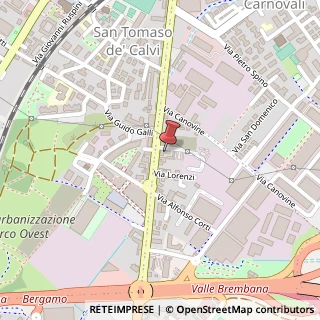 Mappa Via San Bernardino, 102, 24126 Bergamo, Bergamo (Lombardia)