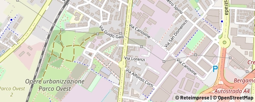 Mappa Bergamo