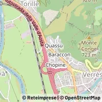 Map Verrès