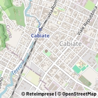 Hartă Cabiate