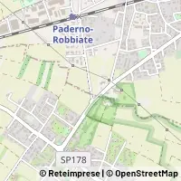 地図 Paderno d'Adda