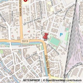 Mappa Viale Nino Bixio,  17, 31100 Treviso, Treviso (Veneto)