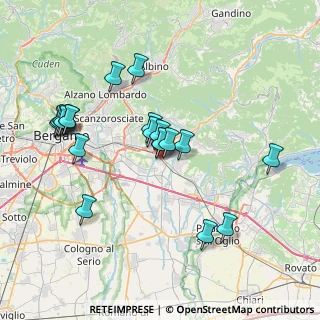 Mappa Via Giosuè Carducci, 24060 Montello BG, Italia (7.286)