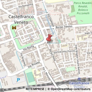 Mappa Borgo Pieve, 6, 31033 Castelfranco Veneto, Treviso (Veneto)