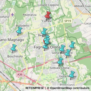 Mappa Via Pompeo Saibene, 21054 Fagnano Olona VA, Italia (1.91)