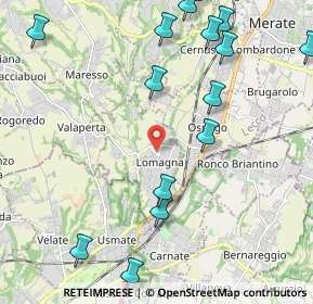 Mappa Via Roma, 23871 Lomagna LC, Italia (3.0295)