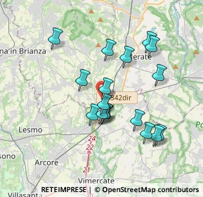 Mappa Via Roma, 23871 Lomagna LC, Italia (3.25235)