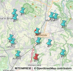 Mappa Via Roma, 23871 Lomagna LC, Italia (4.88143)