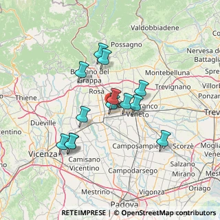 Mappa Str. degli Alberi, 35015 Galliera Veneta PD, Italia (11.76769)