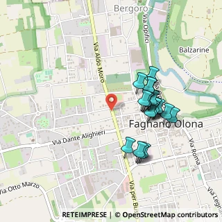 Mappa Via Monte Rosa, 21054 Fagnano Olona VA, Italia (0.416)