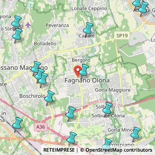 Mappa Via Monte Rosa, 21054 Fagnano Olona VA, Italia (3.27875)