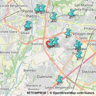 Mappa Piazza della Conciliazione, 24048 Treviolo BG, Italia (2.35308)