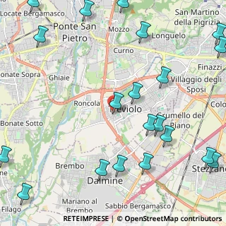 Mappa Piazza della Conciliazione, 24048 Treviolo BG, Italia (3.11)