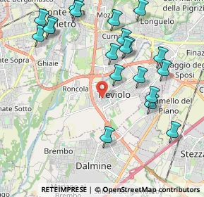 Mappa Piazza della Conciliazione, 24048 Treviolo BG, Italia (2.337)