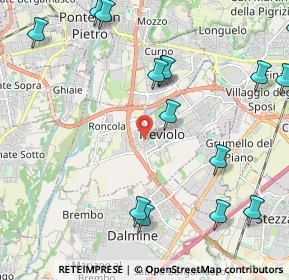 Mappa Piazza della Conciliazione, 24048 Treviolo BG, Italia (2.70067)